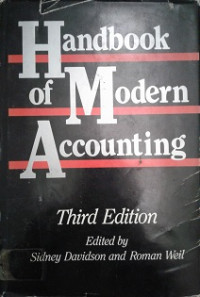 Handbook of modern accounting