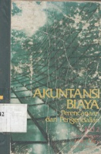 Akuntansi biaya : perencanaan dan pengendalian jilid 2 edisi 8