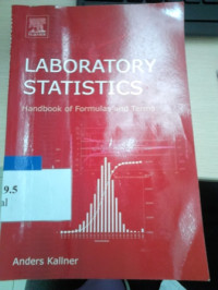 Laboratory statistics handbook of formulas and terms