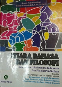 Mutiara bahasa dan filosofi : kumpulan artikel bahasa Indonesia dan filsafat pendidikan