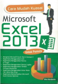 Cara mudah kuasai microsoft excel 2013 untuk pemula + CD