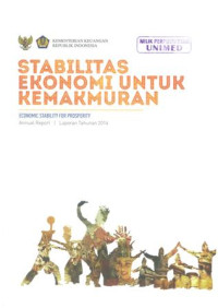 Stabilitas ekonomi untuk kemakmuran : Economic stability for properity