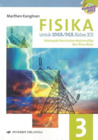 Fisika untuk SMA/MA kelas XII kelompok permintaan matematika dan ilmu alam