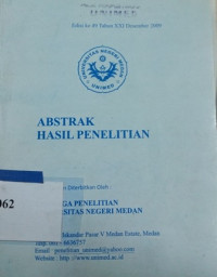 Abstrak hasil penelitian [edisi 49]