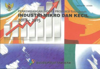 Perkembangan indeks produksi triwulan industri mikro dan kecil 2013-2015