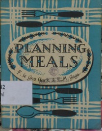 Planning meals an introductory book for the use of beginners