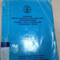 Prosiding seminar nasional hasil penelitian perguruan tinggi tanggal 7 s/d 11 Januari 1995 di Sawangan-Bogor : bidang kesehatan [Buku IV]