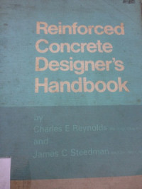 Reinforced concrete designer's handbook