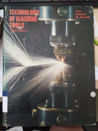 Technology of machine tools third edition