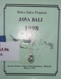 Buku saku propinsi Jawa Bali 1998