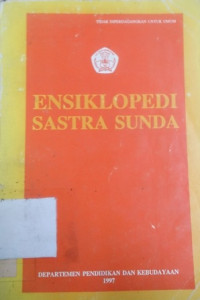 Ensiklopedia sastra Sunda