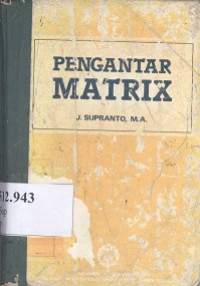 Pengantar matrix