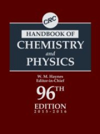 CRC handbook of chemistry and physics