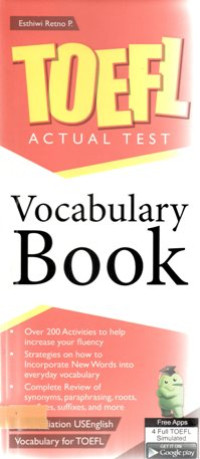 TOEFL actual test : vocabulary book