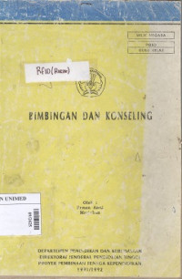 Bimbingan dan konseling