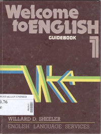 Welcome to English Guidebook 1:buku penuntun