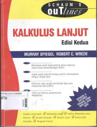 Schaums outline teori dan soal-soal kalkulus lanjut=Schaums outlines of theory and problems of advandced calculus