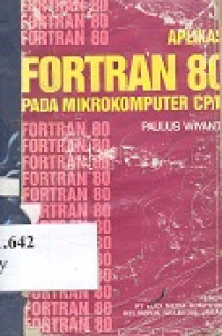 Apliksi fortran-80 pada mikro komputer CP/M