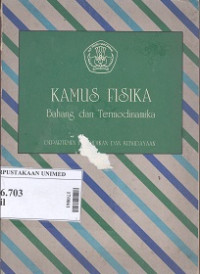 Kamus fisika bahang dan termodinamika