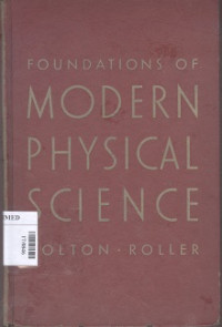 Foundations of modrern physical science