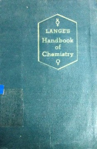 Handbook of chemistry