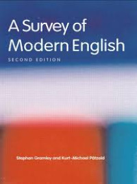 A Survey of modern english Second Edition