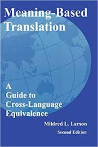 Meaning-based translation : A guide to cross-language