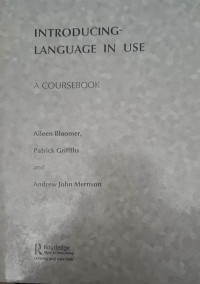 Introducing - language in use : a coursebook