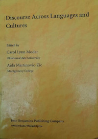 Discourse across languages and cultures