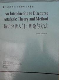 An introduction to discourse analysis : theory and method