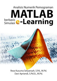 Analisis numeric pemograman MATLAB berbasis simulasi e-Learning