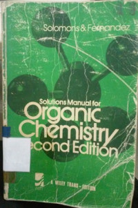 Solutions manual for organic chemistry
