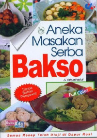 Aneka masakan serba bakso