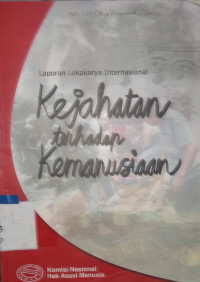 Image of Kejahatan terhadap kemanusiaan