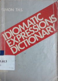 Idiomatic expressions dictionary