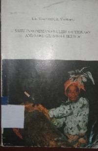 Sahu-Indonesia-English dictionary and sahu grammar sketch