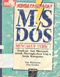 Mendayagunakan MS-DOS mencakup versi 5