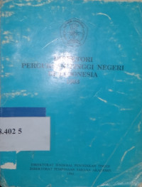 Direktori perguruan tinggi negeri di Indonesia 1993