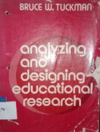 Image of Analyzing and designing educational research