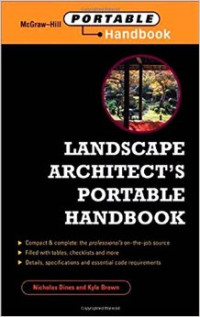 Landscape architect`s: portable handbook