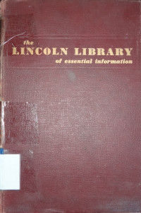 The lincoln library of essential information