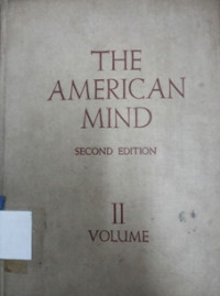 The American mind second edition II volume