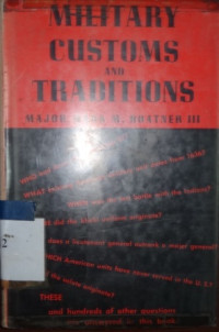 Military customs and traditions