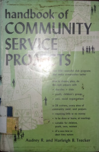 Handbook community service projects