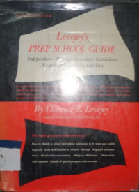 Lovejoy`s prep school guide