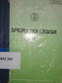 Ensiklopedi tokoh kebudayaan III