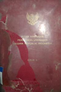 Kitab himpunan perundang-perundangan negara republik Indonesia