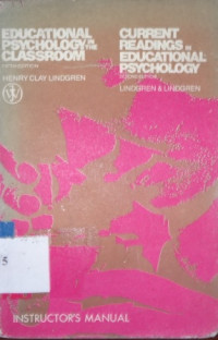 Instructor`s manual educationnal psychology in the classroom