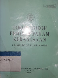 Tokoh-tokoh pemikiran paham kebangsaan