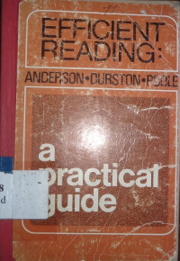 Efficient reading= a practical guide